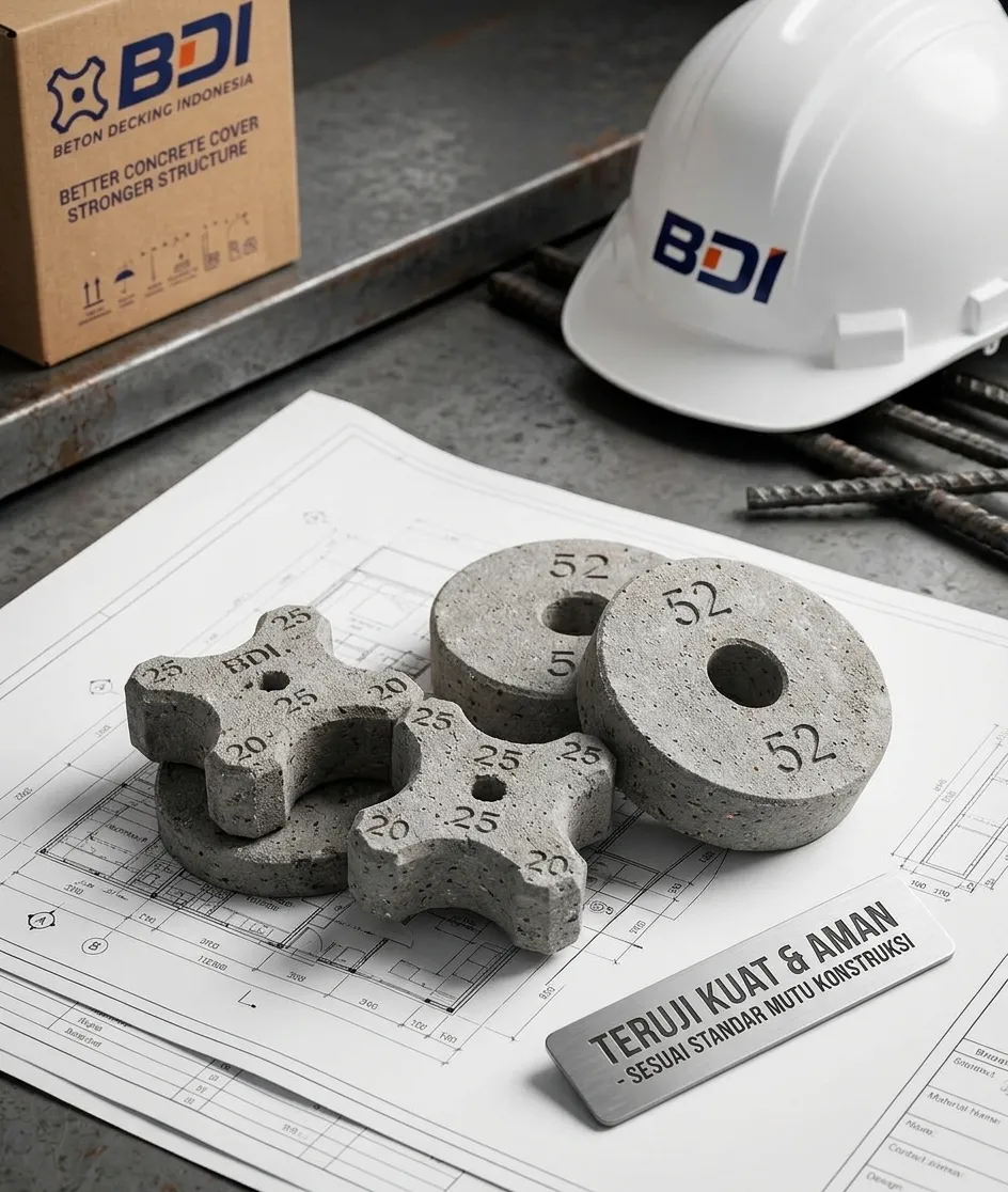 Panduan Lengkap Pengadaan Beton Decking (Tahu Beton) K-500 di Kota Tual: Standar Mutu, Logistik, dan Implementasi Proyek