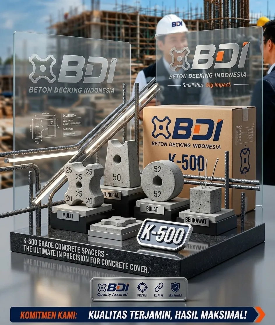 Panduan Lengkap Pengadaan Beton Decking (Tahu Beton) K-500 di Kabupaten Landak untuk Proyek Infrastruktur Berstandar Tinggi