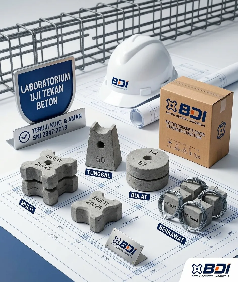 Strategi Jitu Pengadaan Beton Decking (Tahu Beton) K-500 di Kabupaten Subang: Rahasia Struktur Kokoh & Tahan Lama