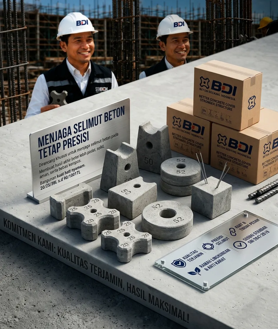 Panduan Lengkap Pengadaan Beton Decking (Tahu Beton) K-500 di Kabupaten Lombok Barat: Standar Mutu, Harga, dan Implementasi Proyek