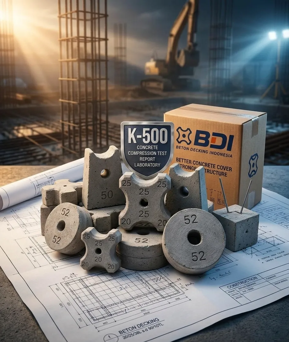 Panduan Lengkap Pengadaan Beton Decking (Tahu Beton) K-500 di Kabupaten Sukabumi: Rahasia Struktur Kokoh & Tahan Lama