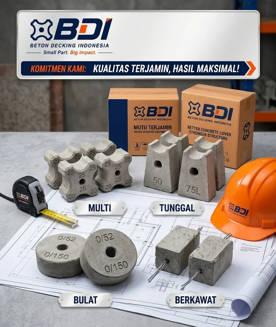 Strategi Pengadaan Beton Decking (Tahu Beton) K-500 di Kabupaten Sintang: Panduan Kualitas dan Efisiensi Konstruksi
