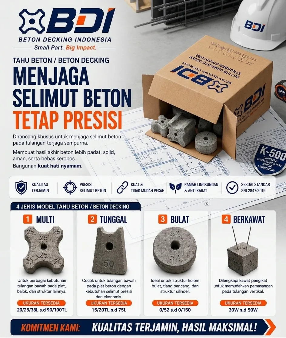 Strategi Jitu Pengadaan Beton Decking K-500 di Kabupaten Belu: Rahasia Proyek Awet & Standar Internasional