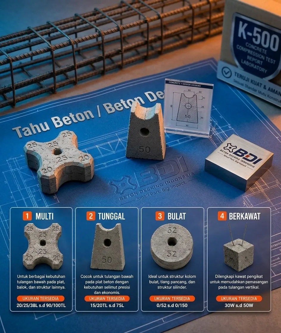 Strategi Pengadaan Beton Decking (Tahu Beton) K-500 di Kabupaten Tabalong: Solusi Infrastruktur Penyangga IKN yang Kokoh