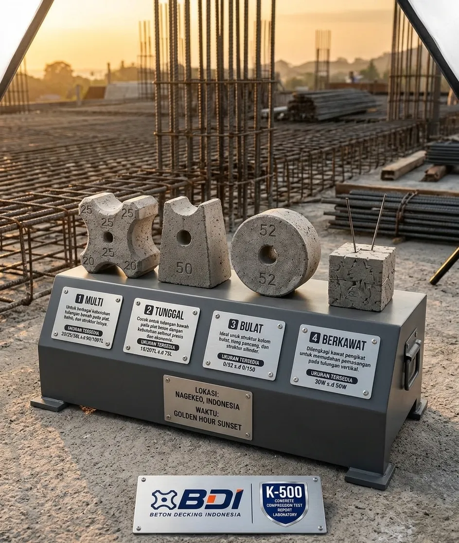 Strategi Pengadaan Beton Decking (Tahu Beton) K-500 di Kabupaten Nagekeo: Panduan Lengkap Standar Proyek Nasional