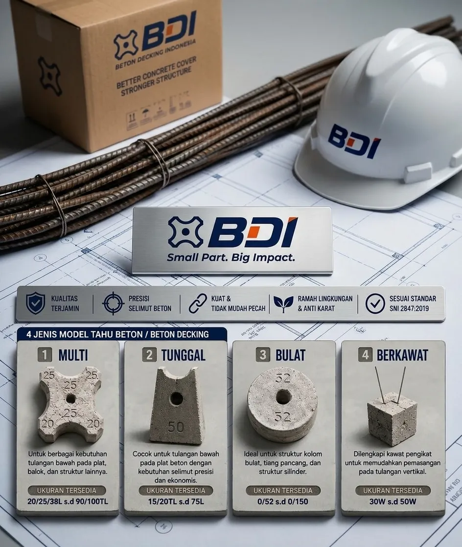 Strategi Pengadaan Beton Decking (Tahu Beton) Mutu K-500 di Kabupaten Merauke: Panduan Lengkap & Spesifikasi Teknis