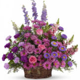 Gracious Lavender Basket