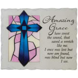 "Amazing Grace" garden stone