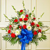 Red, White & Blue Sympathy Basket