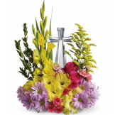 Crystal Cross Bouquet (Deluxe)