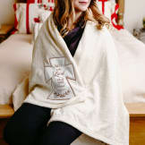 “Trust in the Lord” Comforting Memorial Plush Blanket