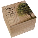 "Beautifully lived" Memory box