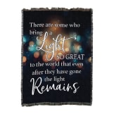 Light Remains Tribute Blanket