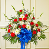 Red, White & Blue Sympathy Basket