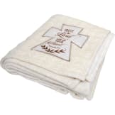 “Trust in the Lord” Comforting Memorial Plush Blanket