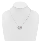 Sterling Silver “Mom” Rose Memorial Locket Necklace – A Loving Tribute
