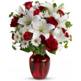Be My Love Bouquet with Red Roses (Deluxe)
