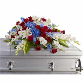 Distinguished Service Casket Spray