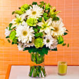 Serene Green™ Bouquet For Sympathy