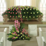 Eternal Garden Casket Spray