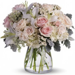 Beautiful Whisper flower arrangement