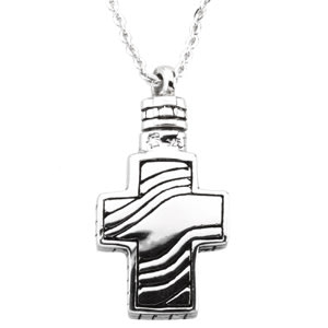 Cross Holder Pendant and Chain