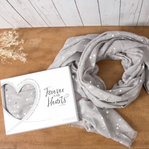 "Gone Yet Not Forgotten” Memorial Scarf