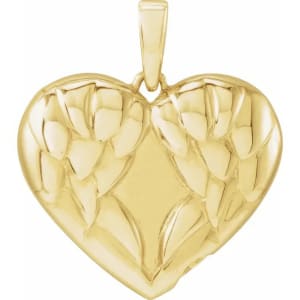 Angel Wings Heart Ash Holder