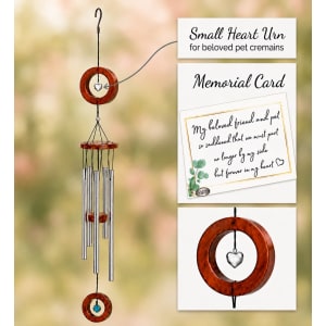 Forever Loved Pet Memorial Wind Chime