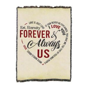 Forever and Always Tribute Blanket