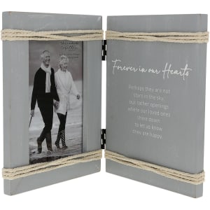 "Forever in Our Hearts" Memorial Photo Frame