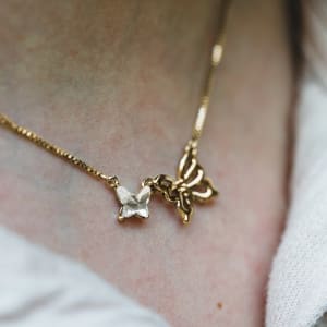 Whispers of Love Butterfly Necklace
