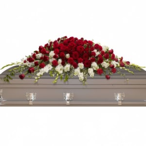 Garden of Grandeur Casket Spray