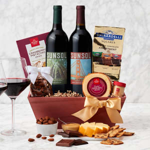 Napa Valley Charm Wine Gift Basket