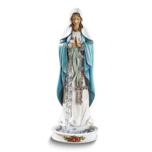 Madonna with Rosary Holder