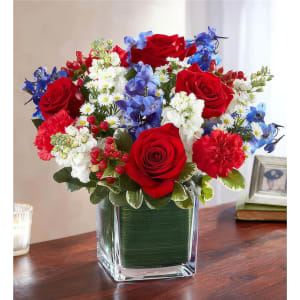 Healing Tears Red, White & Blue