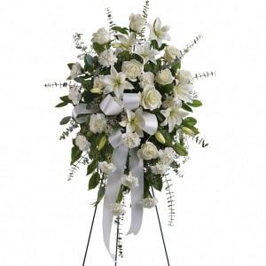 Magnificent Life Spray  Indianapolis Funeral Flowers