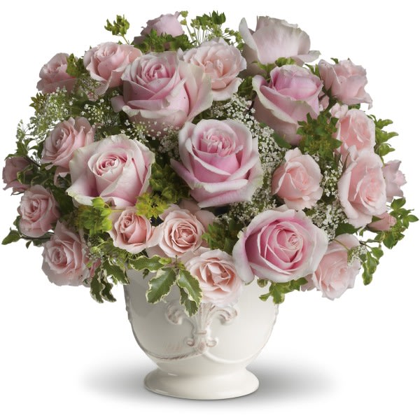 Teleflora's Parisian Pinks with Roses - Get Well