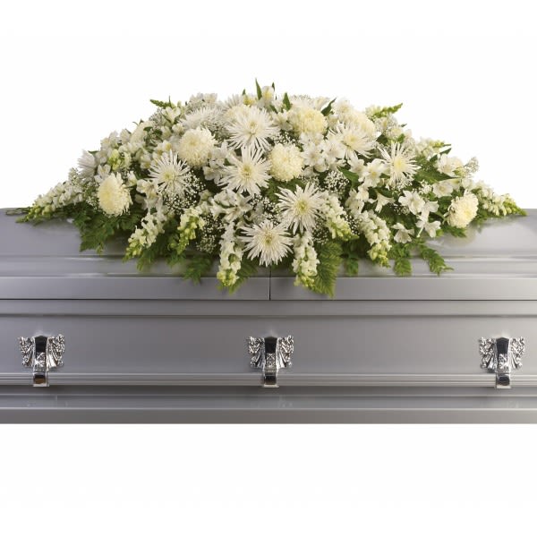 Casket Spray  Funeral Flowers, Philadelphia Florist - Robertson's Flowers