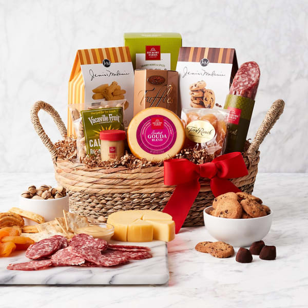 Thank You Gift Box with Savory Snacks | Donation Gift | Hickory Farms