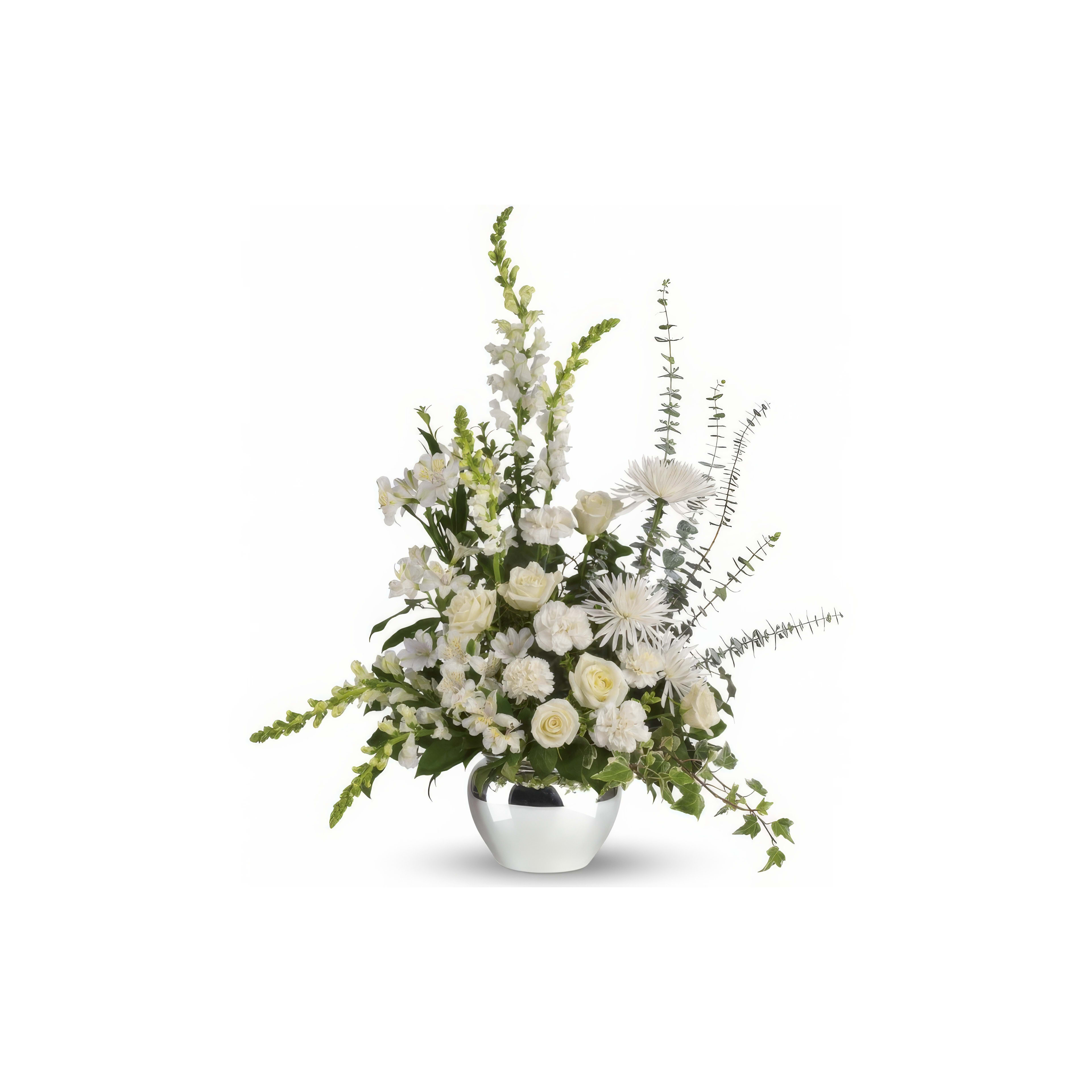Beautiful white flowers in a modern vase create an inviting atmosphere for any occasion.