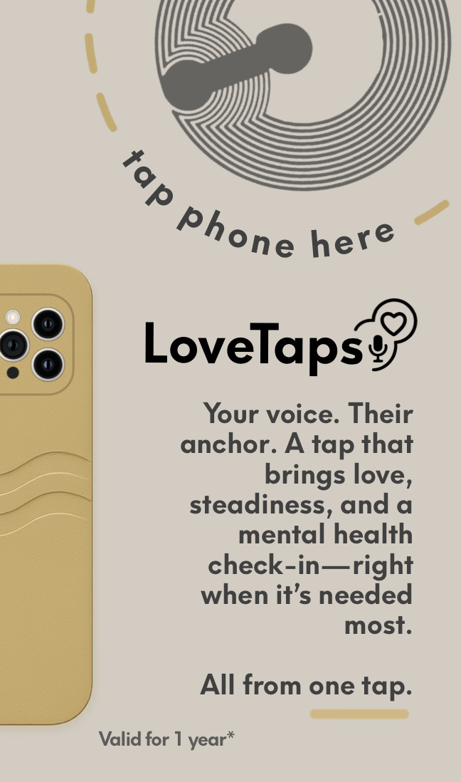 LoveTaps wallet-size NFC card