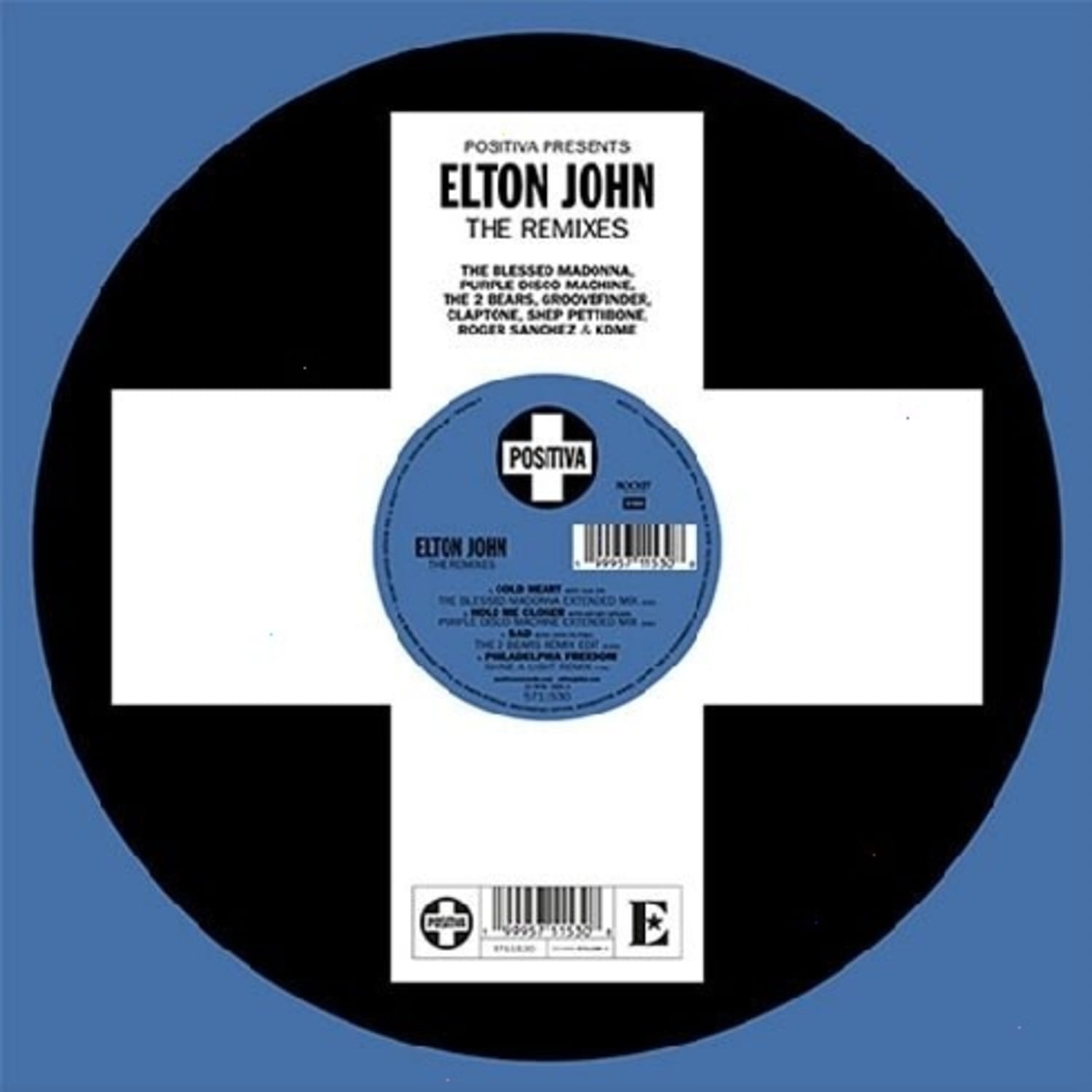 Elton John – Positiva Presents: Elton John – The Remixes – (RSD Exclusive, Color