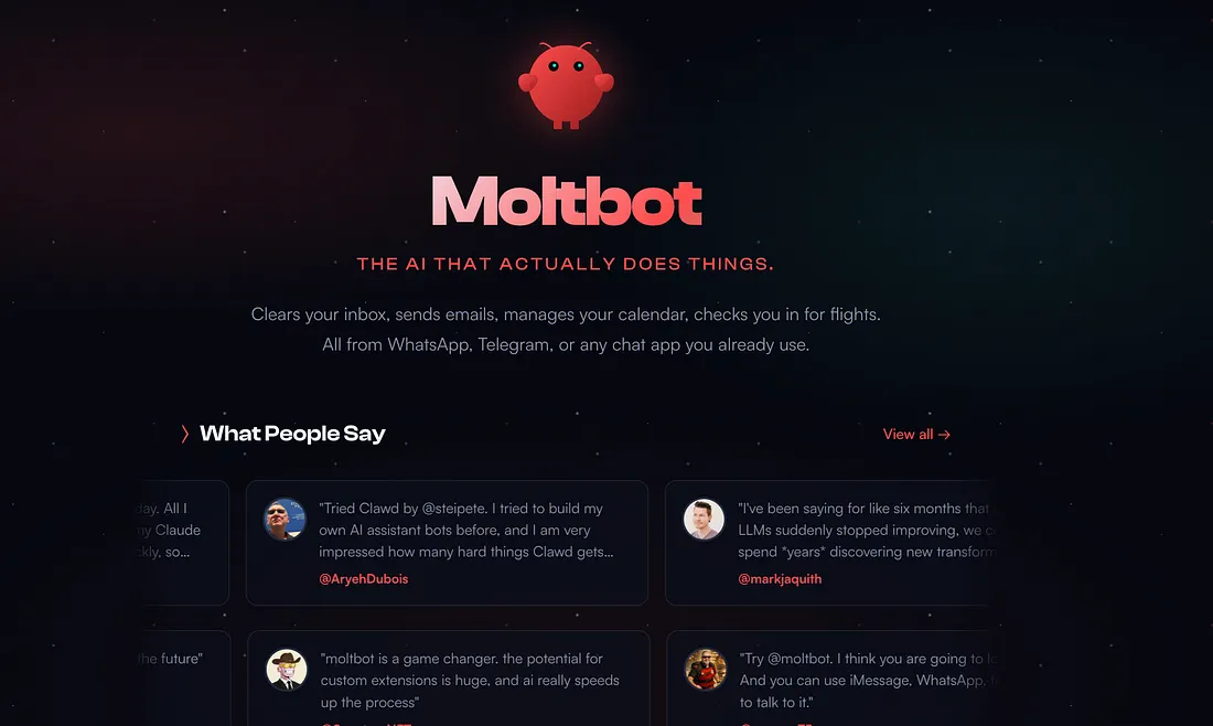 Moltbot Unified Chat Interface