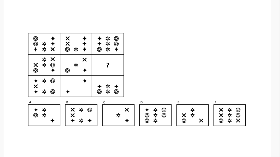 diagrammatic reasoning practice questions