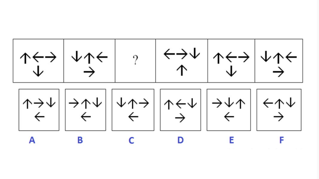 diagrammatic reasoning practice question