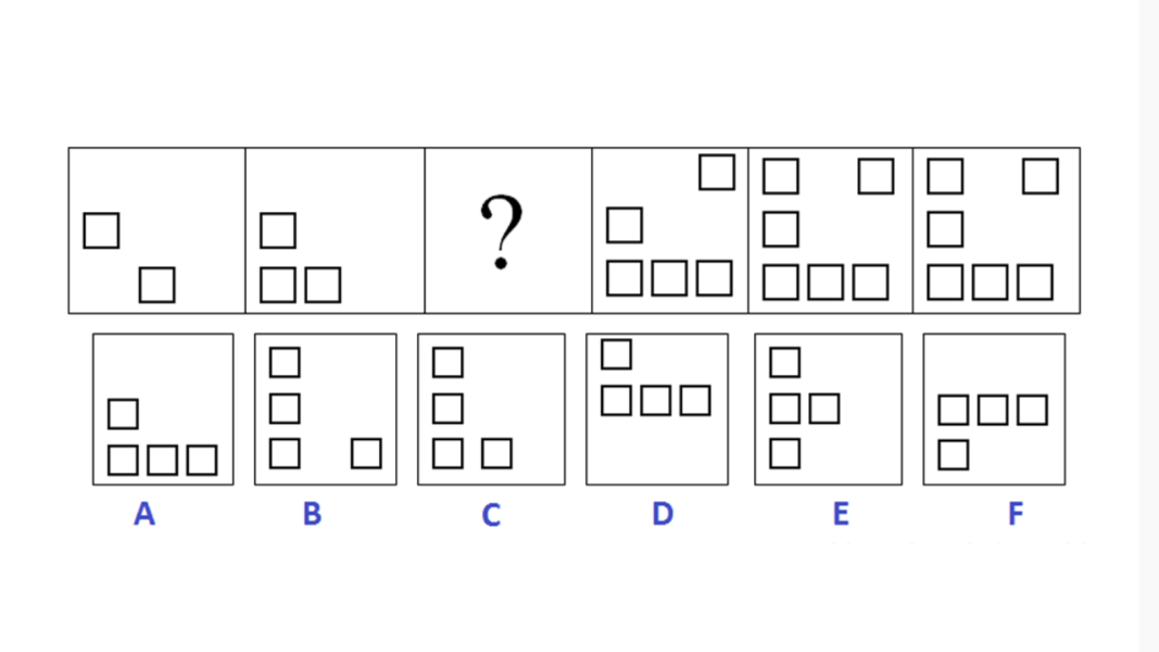 diagrammatic test practice question