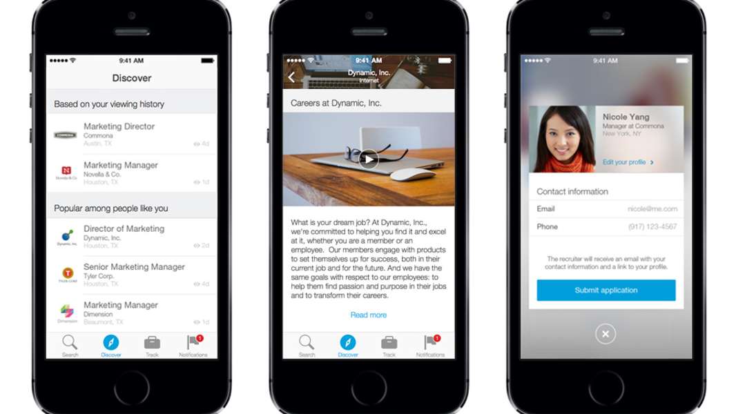 Mobile recruitment app, ATS and CRM