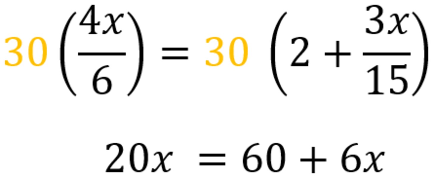 how to solve equations fractions