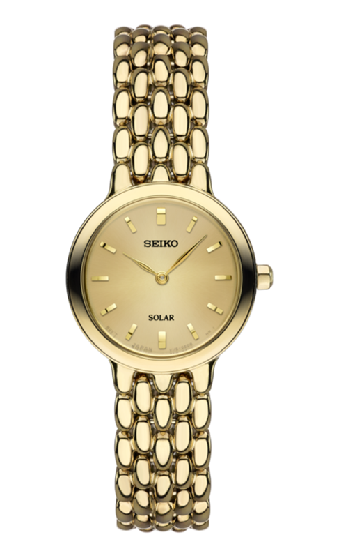 seiko ladies gold tone watch